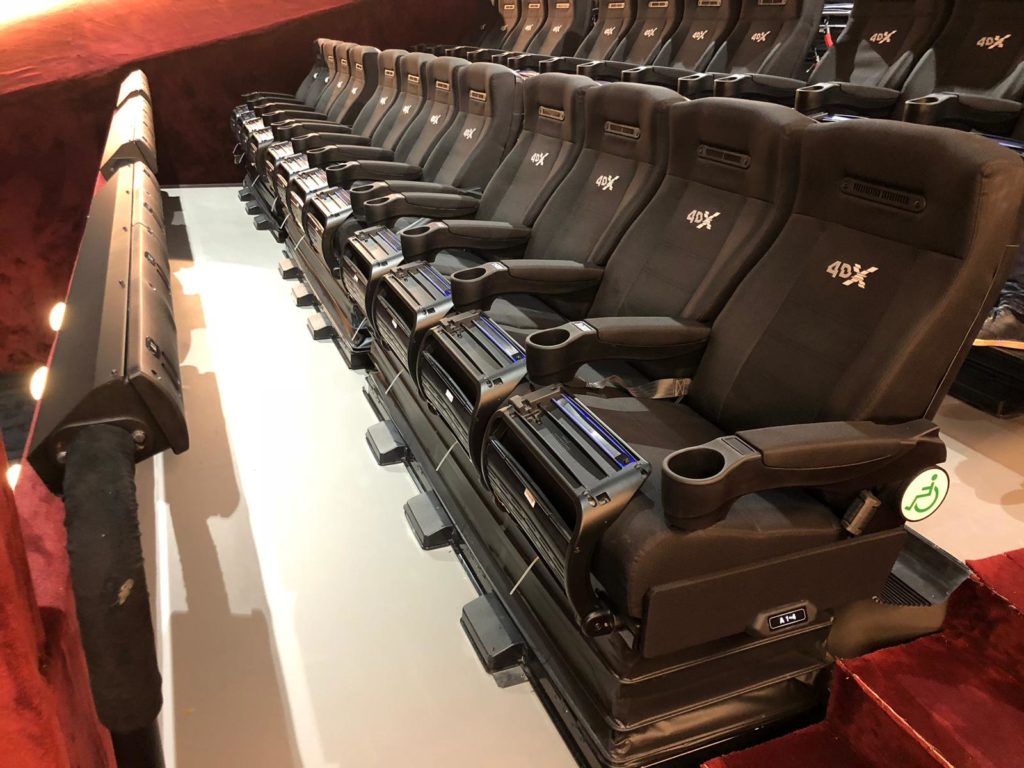 3rd project of 4Dx cinema system installation successfully completed in Spain